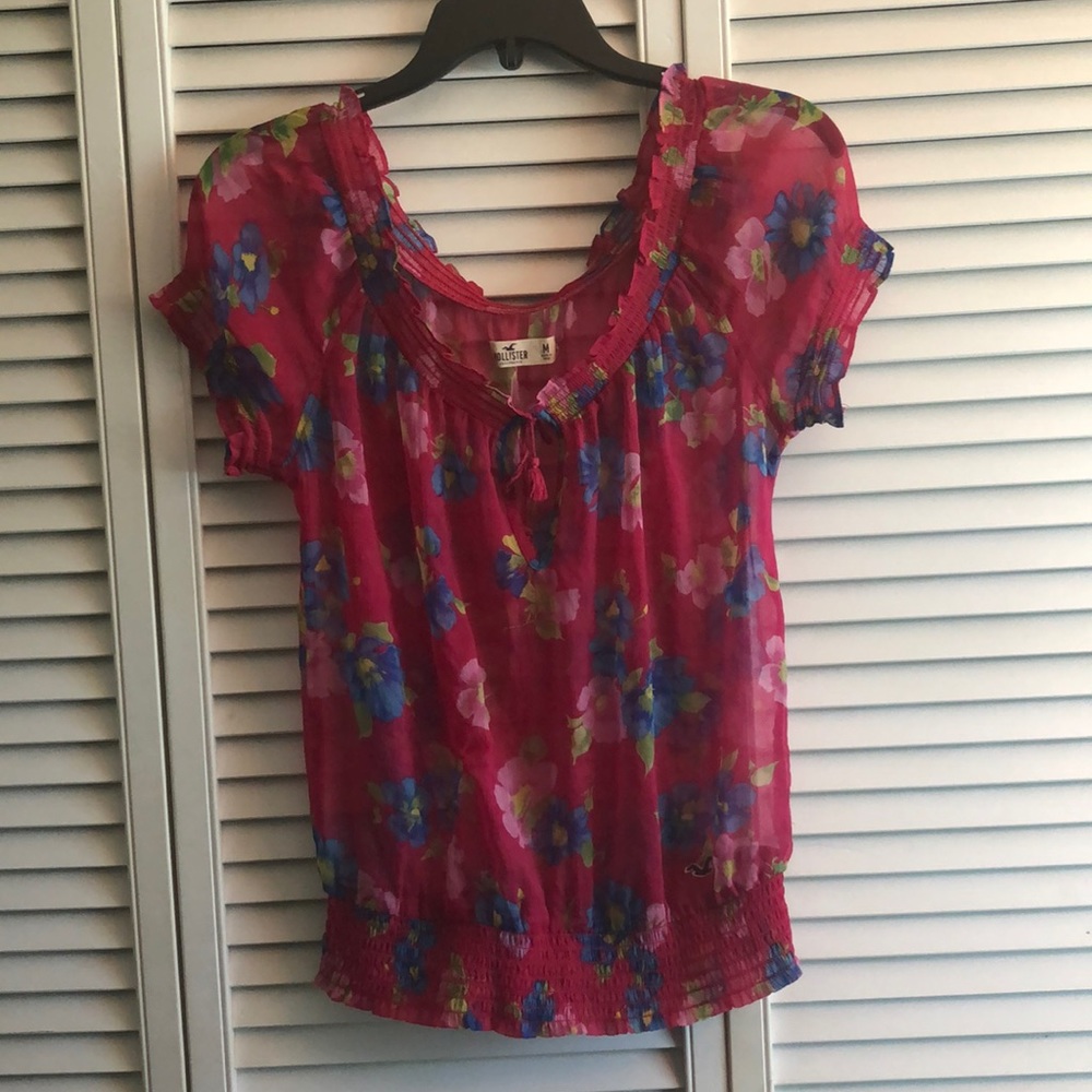 Hollister floral top